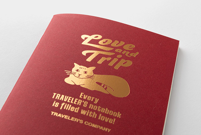 Traveler's Notebook LOVE AND TRIP - Blank Refill (Passport Size)